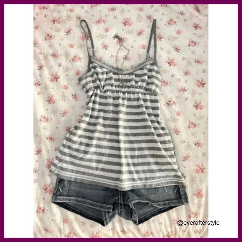 Polyester Leopard Print Spaghetti Strap Tank Top … - image 6